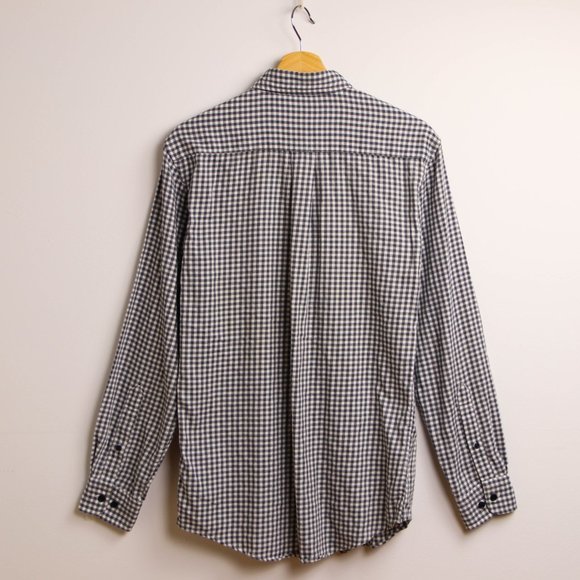 U.S. Polo Assn. Black And White Button Up Casual Shirt - Picture 2 of 4